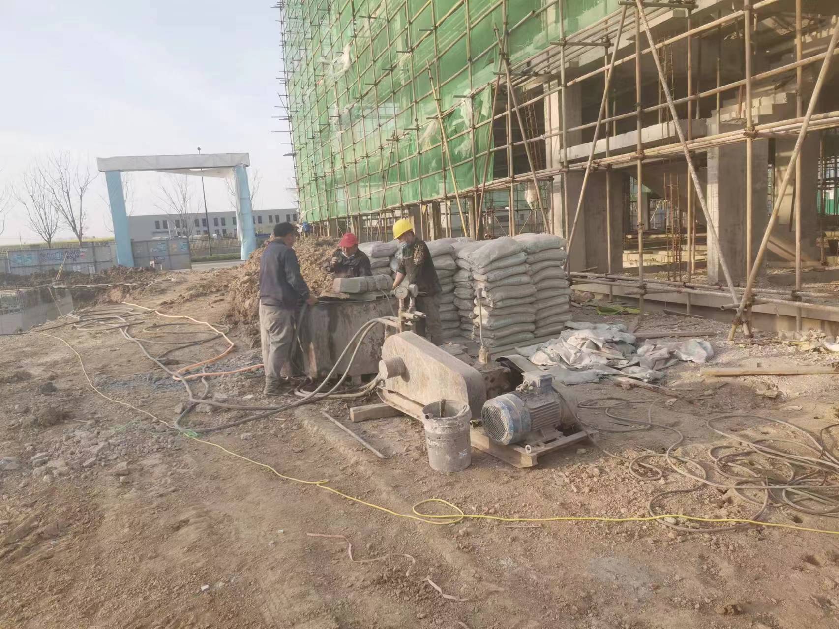 宜阳别墅下沉注浆